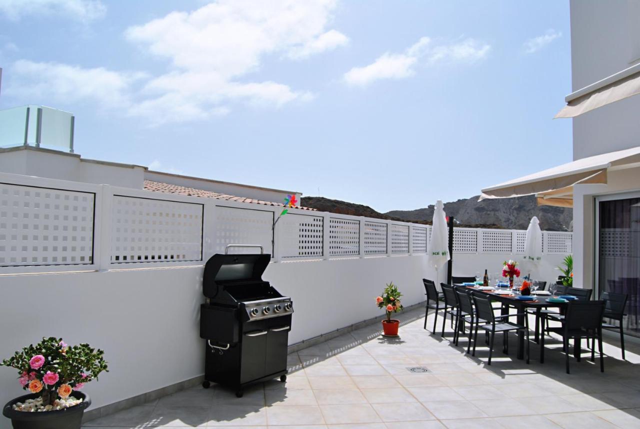 Big Villa Tauro With Private Heated Saltwater Pool & Jacuzzi & Bbq & Game Room & Arcade Games Mogán Extérieur photo